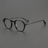 Wally Vintage Titanium Polygon Glasses Frame