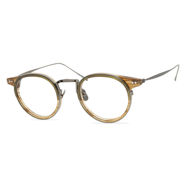Dona Vintage Titanium Round Glasses Frame