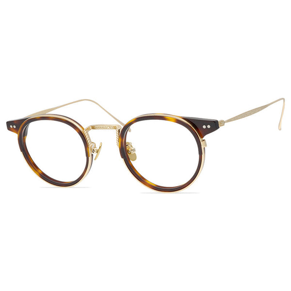 Dona Vintage Titanium Round Glasses Frame