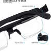Adjustable Focus Reading Glasses for Near & Far Vision | -6.00 to +3.00 Diopters