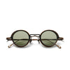 Amill Round Titanium Glasses Frame With Magnetic Sunglasses Clips