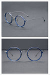 Jazzy Classic Round Acetate Glasses Frame