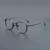 Penni Retro Square Titanium Glasses Frame