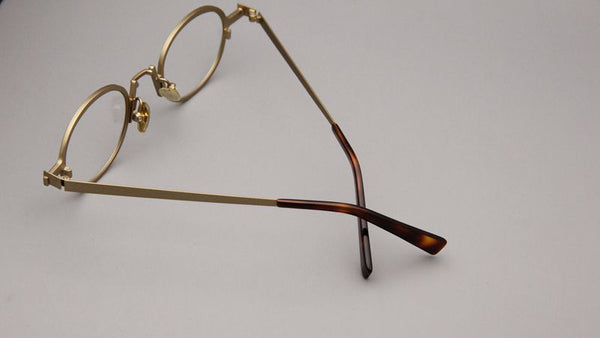 Metal Oval Glasses Frames V01