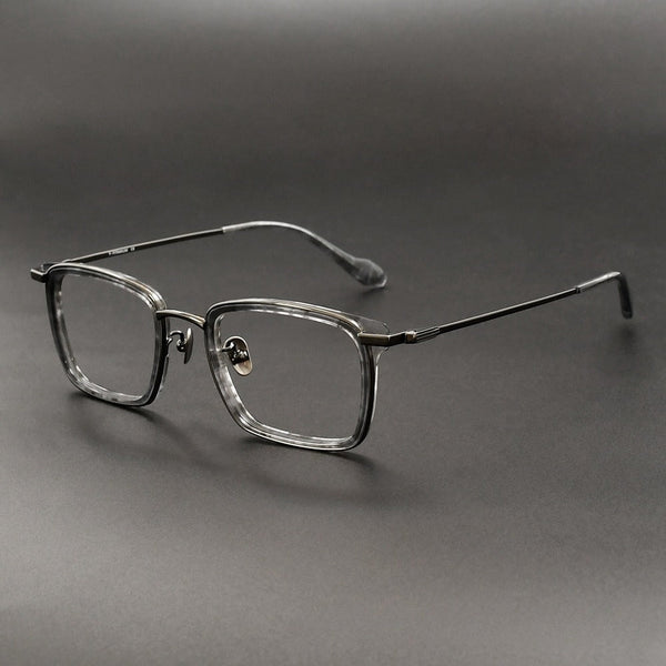 Miller Titanium Vintage Rectangle Eyeglasses Frames
