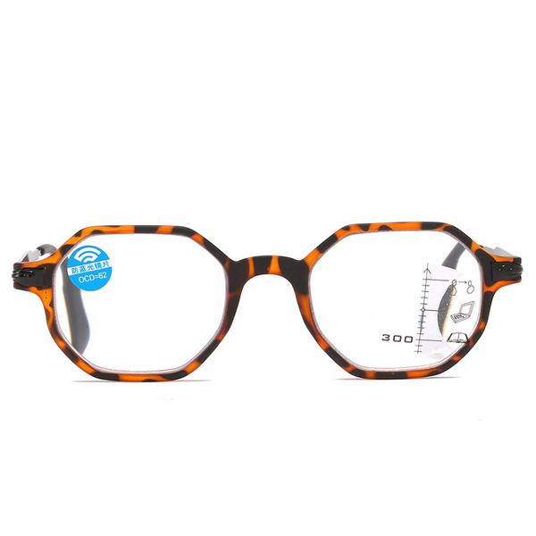 Fashionable Zoom Multi-Focus Anti-Blue Light Reading Glasses