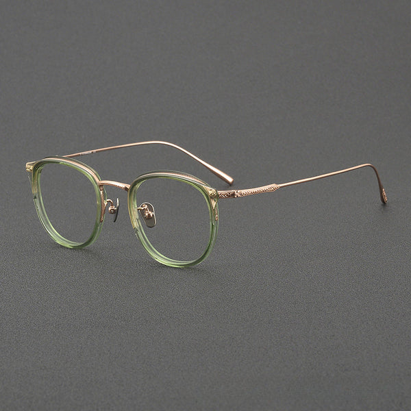 Geo Classic Square Titanium Glasses Frame