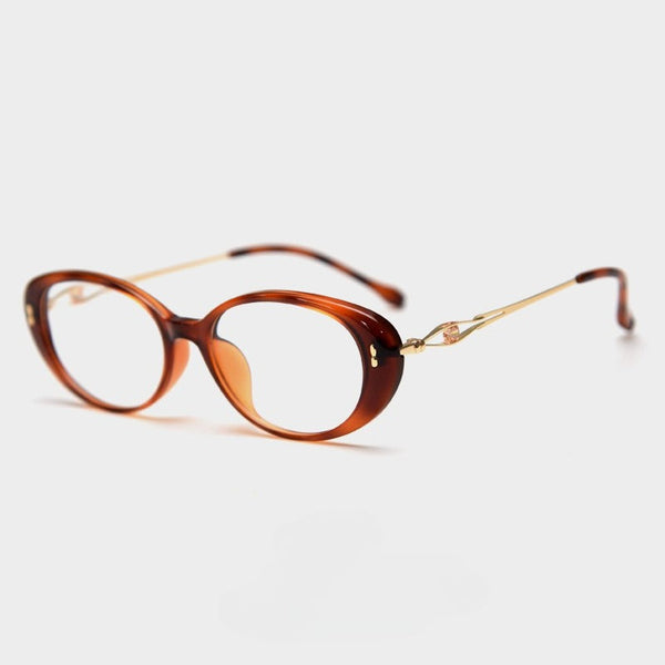 Chun Oval Vintage TR90 Eyeglasses Frame