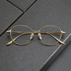 Waryn Vintage Titanium Round Glasses Frame