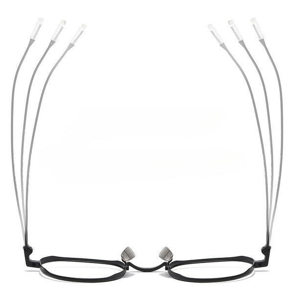 Titanium Geometric Glasses Frame 80803