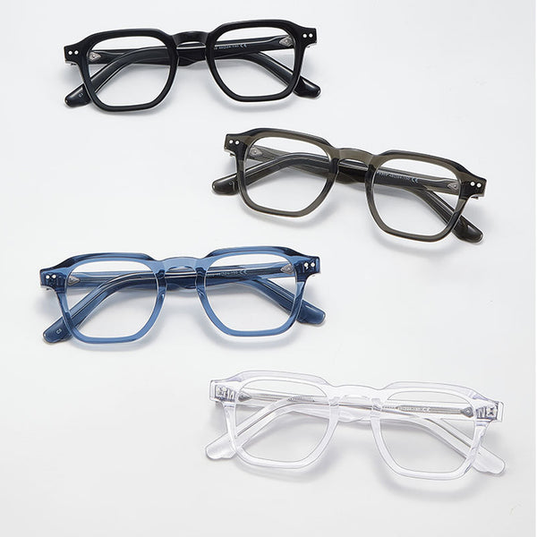 Vintage Square Acetate Classic Optical Eyeglass Frames F3309