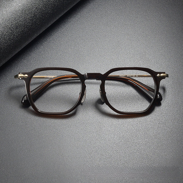 Gail Classic Square Acetate Glasses Frame