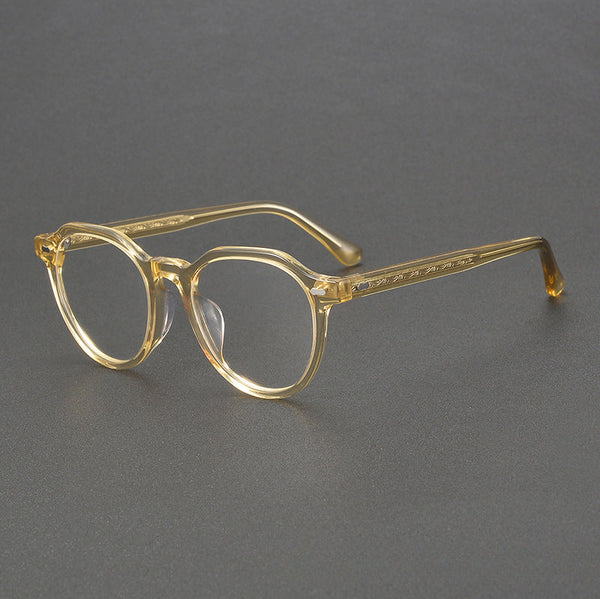 Hamp Classic Geometric Acetate Glasses Frame