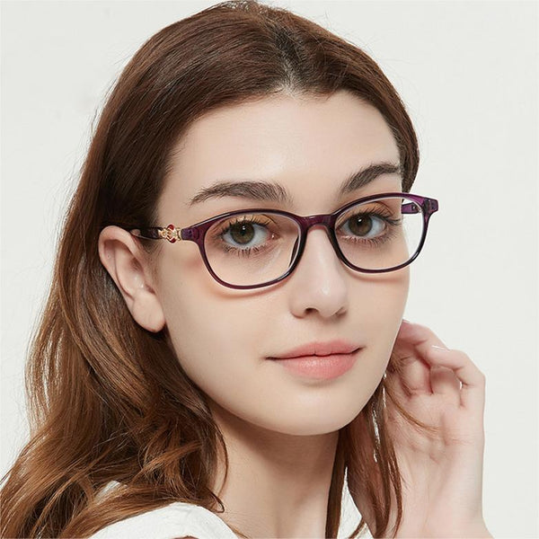 Women's Ultra-Light Progressive Multi-Focus Anti-Blue Presbyopic Glasses