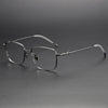 Jonah Vintage Titanium Square Glasses Frame