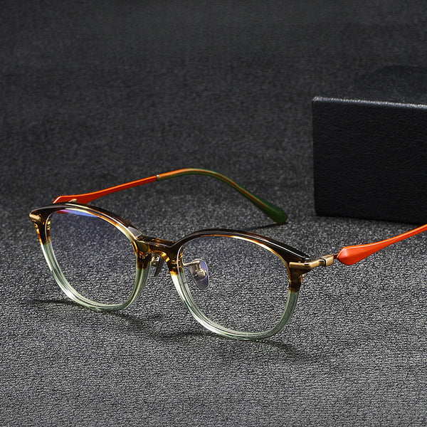 Gatlin High-quality Titanium Oval Glasses Frame