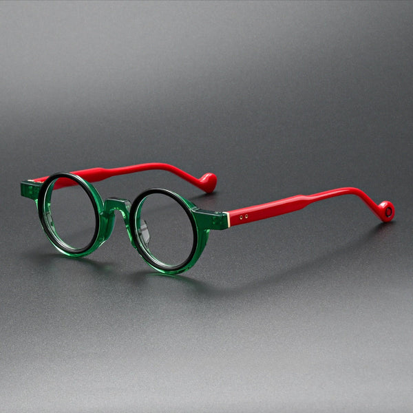 Ngo Vintage Round Acetate Glasses Frame