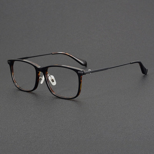 Manor Retro Square Titanium Glasses Frame