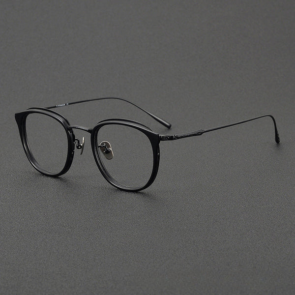 Geo Classic Square Titanium Glasses Frame