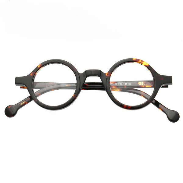 Acetate Round Glasses Frames YM K9240