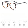 Leander Titanium Vintage Round Eyeglasses Frames 9704
