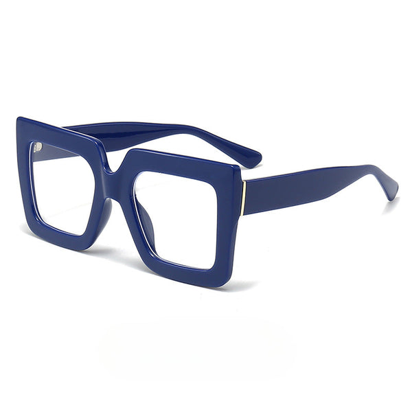 Fashion Square Large Frame Glasses
