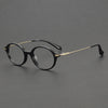Finley Vintage Titanium Oval Glasses Frame