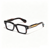 Velora Turquoise Acetate Square Luxury Eyeglasses Handmade Designer Frame