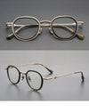 Giffin Retro Square Titanium Glasses Frame