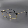 Sevrin Vintage Rectangle Titanium Eyeglasses Frame