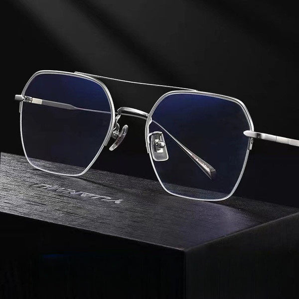 Boe Ultra-light Titanium Square Glasses Frame