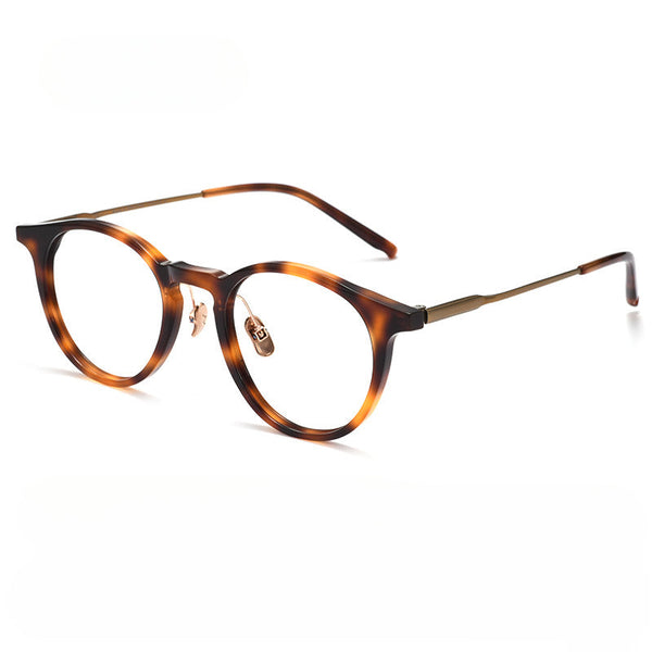 Newby Vintage Round Ultra-light Titanium Glasses Frame