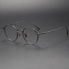 Titanium Vintage Round Eyeglasses Frames Bacchus