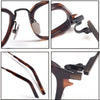 Mraz Vintage Square Acetate Glasses Frame