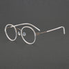 Osch Vintage Titanium Round Glasses Frame