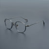Copp Retro Square Titanium Glasses Frame