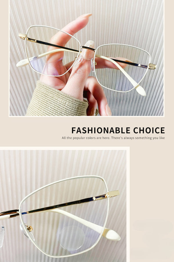 Fashion Butterfly Metal Female Glasses
