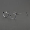Soule Vintage Titanium Oval Glasses Frame