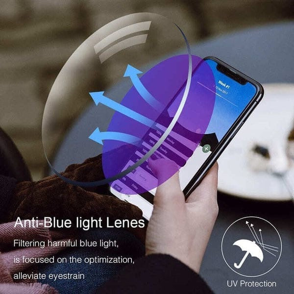 Smart Zoom Anti-Blue Light Frameless Reading Glasses