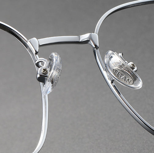 Retro Titanium Square Glasses Frame SM19013