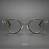 Trez Vintage Titanium Round Glasses Frame