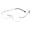 Titanium Anti-Blue Light Rimless Reading Glasses - CML1289