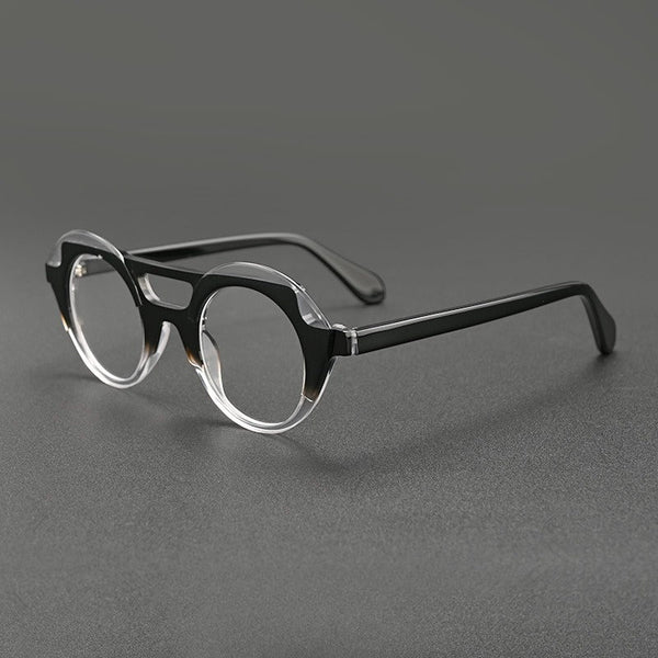 Faye Vintage Round Acetate Glasses Frame