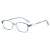 Women's Fashion Lightweight Metal Anti-Blue Light Reading Glasses