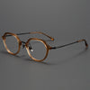 Titanium Vintage Round Eyeglasses Frames ST BT55002
