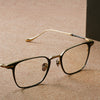 Olawt Retro Titanium Square Glasses Frame