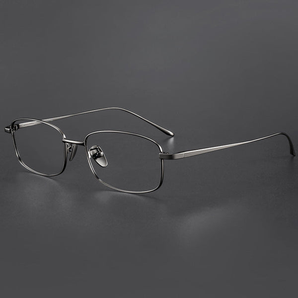 Retro Titanium Square Glasses Frame ST8027