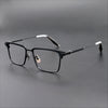 Sevrin Vintage Rectangle Titanium Eyeglasses Frame