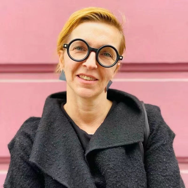 Vintage Retro Round Acetate Optical Glasses Hyperopia Anti-Blue Light Reading Glasses