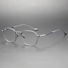 Sedra Retro Titanium Square Glasses Frame